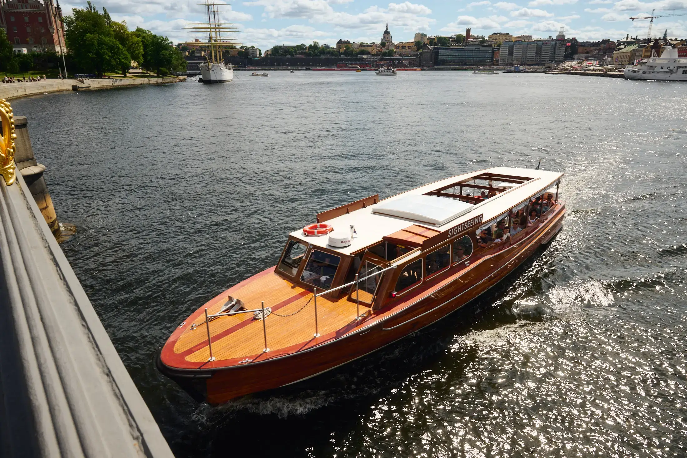 Archipelago Tour Boat Sola III front top