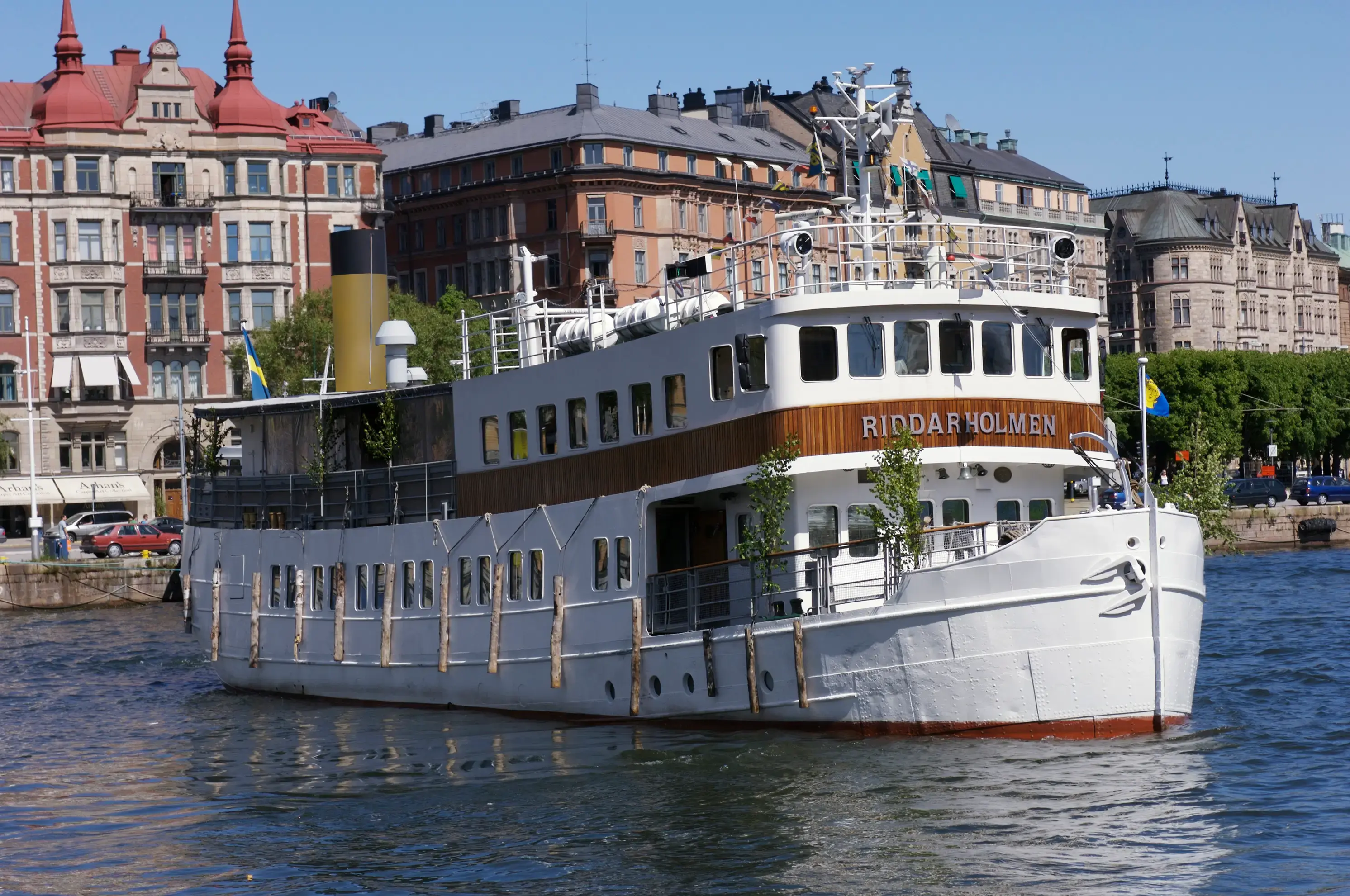 Archipelago tour boat MS Riddarholmen in the Stockholm archipelago