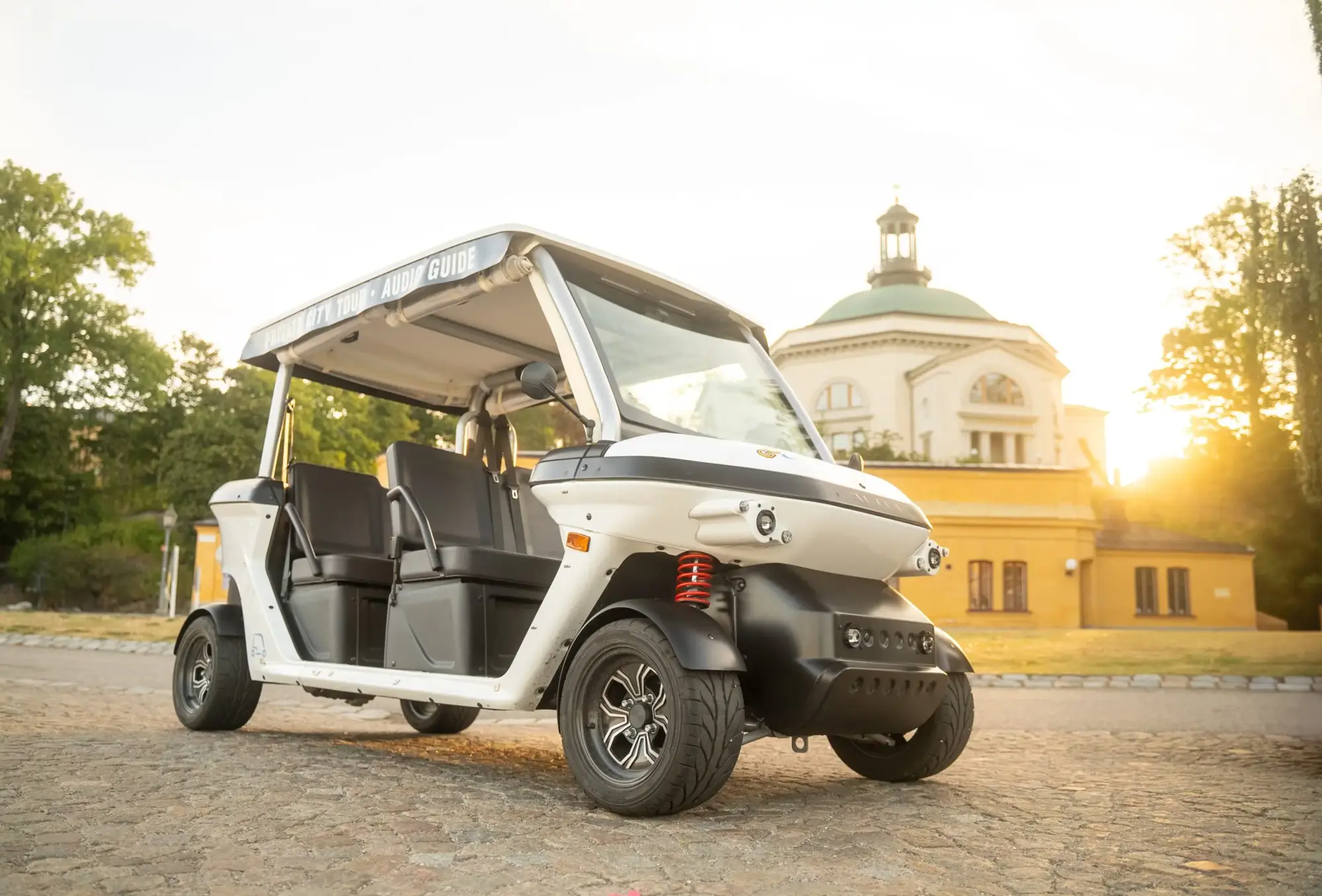 Sightseeing mit dem Golfcart in Stockholm