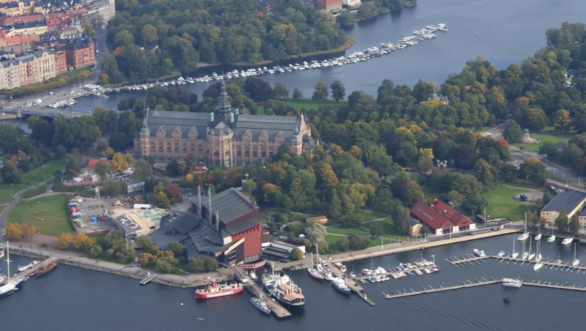 Djurgården von oben