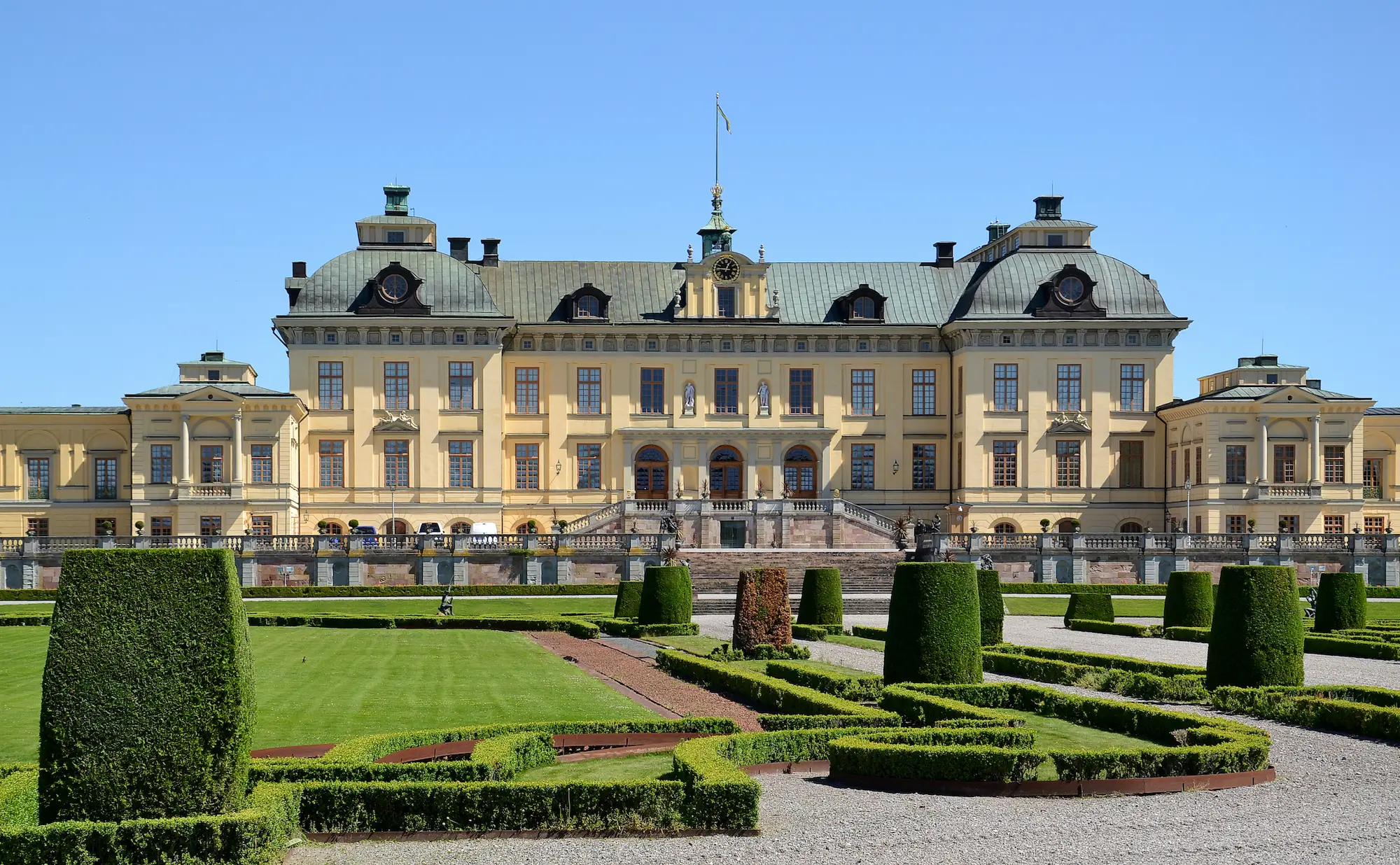 Drottningsholm slottet in Stockholm
