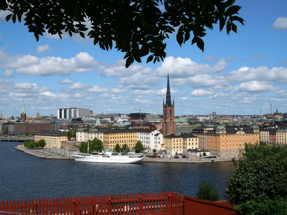 Stockholm från Montelius Vägen