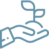 Environmental friendly boat tour icon