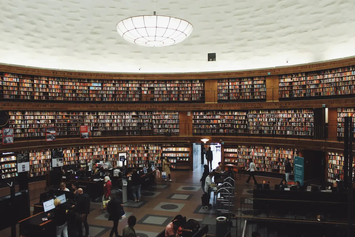 Stadsbibliotek in Stockholm