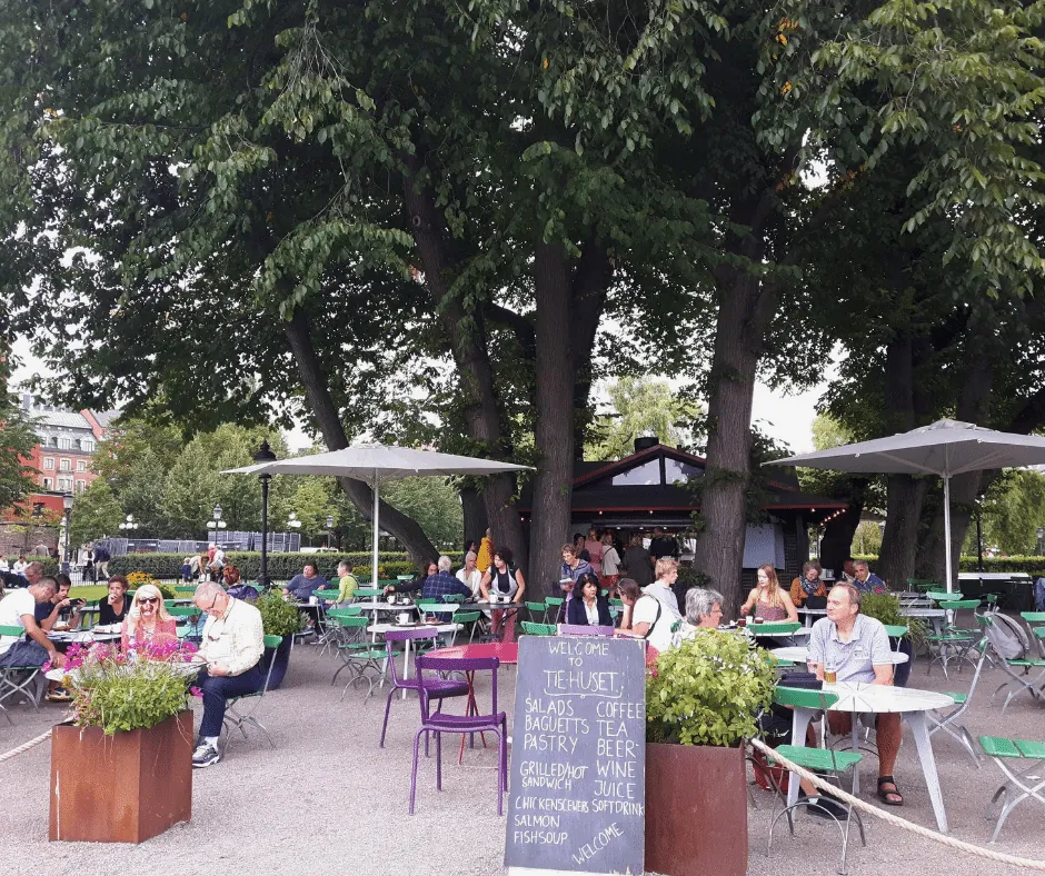 Tehuset Café i Södermalm